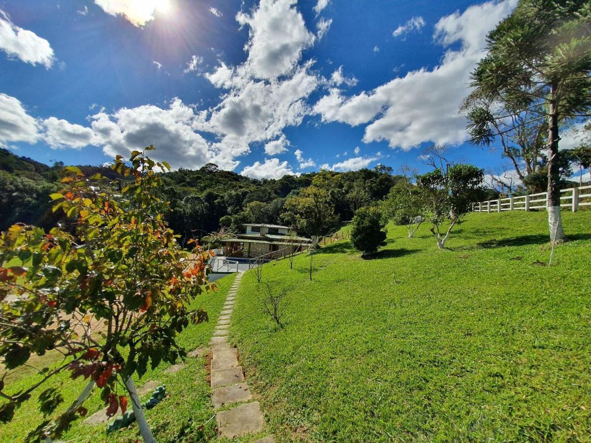 Sitio Pedacinho Do Ceu Na Serra Catarinense Rancho Queimado Buitenkant foto
